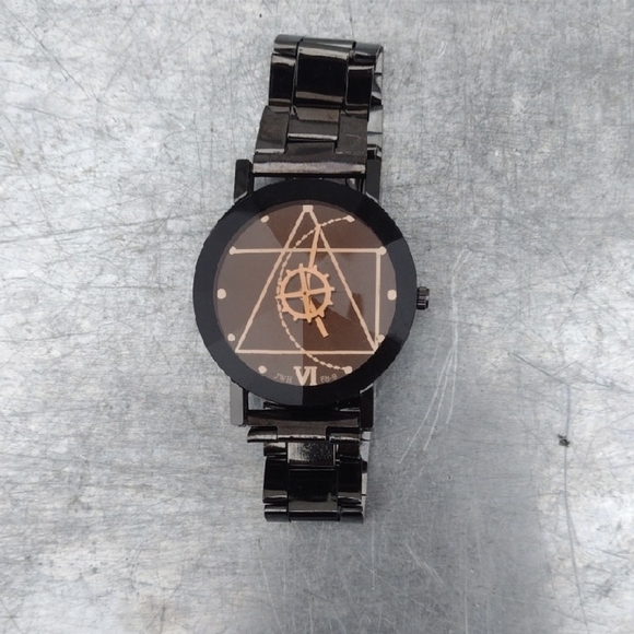 JWH Black and Gold Geometric Watch NWOT - Picture 1 of 2